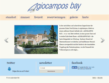 Tablet Screenshot of de.agiocamposbay.gr